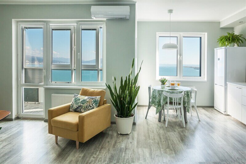 Апартаменты 4-местный 1-комнатный Botanica