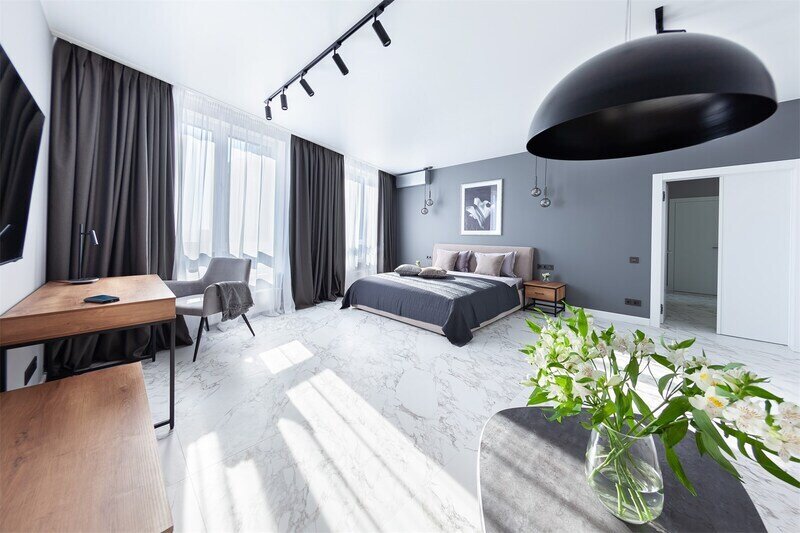 Апартаменты 4-местный 1-комнатный Grey Premium 11