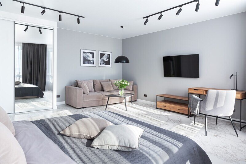 Апартаменты 4-местный 1-комнатный Grey Premium 11