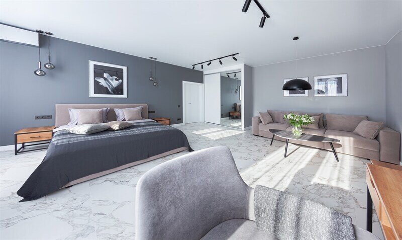 Апартаменты 4-местный 1-комнатный Grey Premium 11