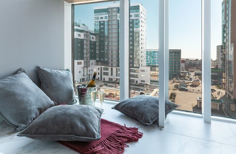 Апартаменты 4-местный 1-комнатный Grey Premium 7