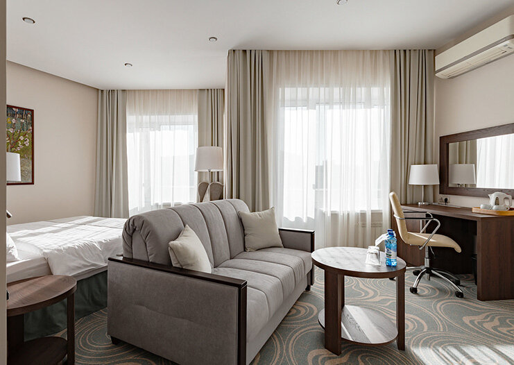 Люкс 2-местный 1-комнатный (Представительский)