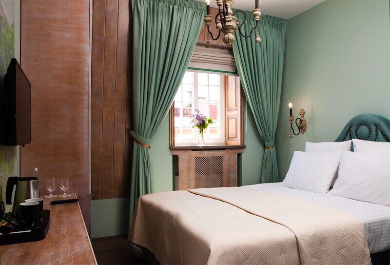 Стандартный 2-местный 1-комнатный DBL (душевая кабина)