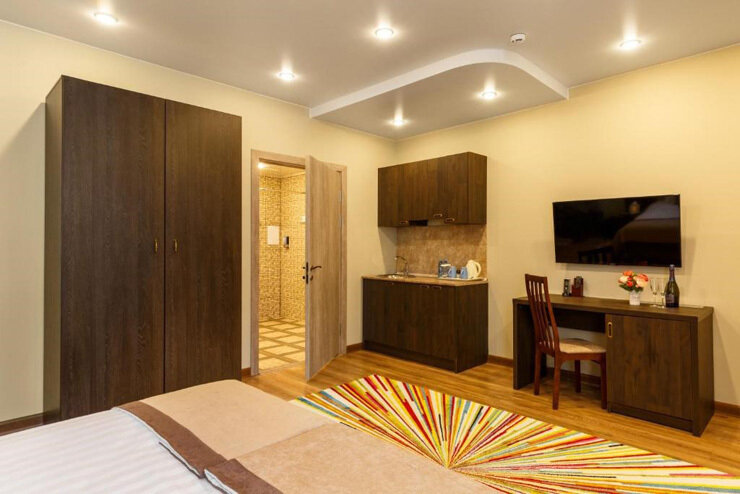 Люкс 2-местный (с сауной и джакузи)