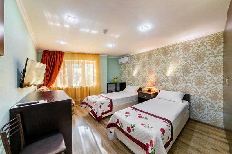 Делюкс 2-местный 1-комнатный (без балкона)