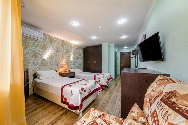 Делюкс 2-местный 1-комнатный (без балкона)