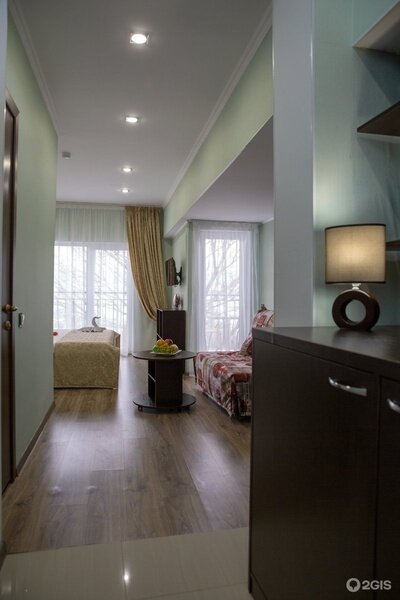 Полулюкс 2-местный 1-комнатный (вид на море)