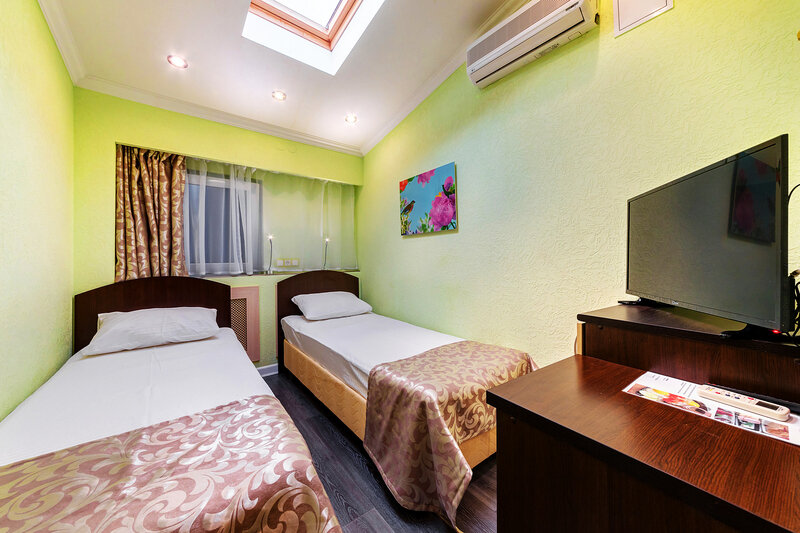 Стандартный 2-местный 1-комнатный (без балкона)