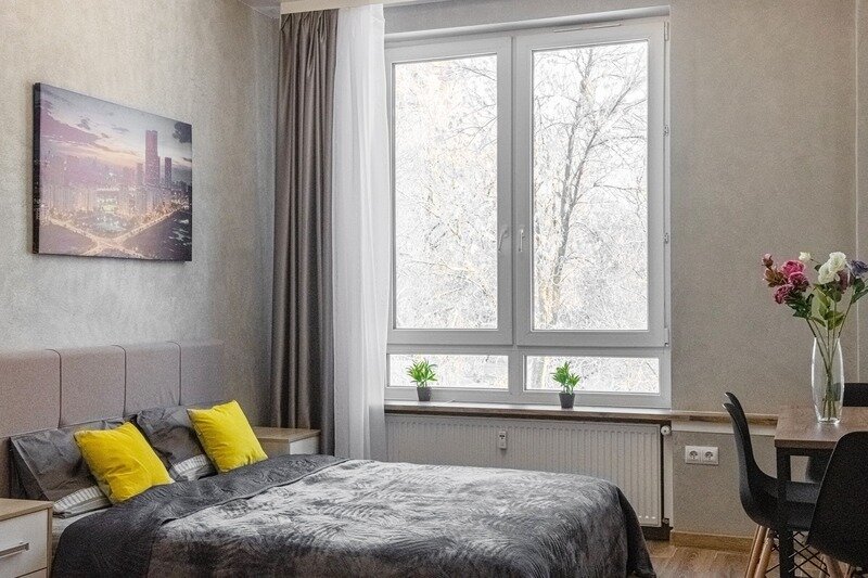 Студио 2-местный (вид на город)