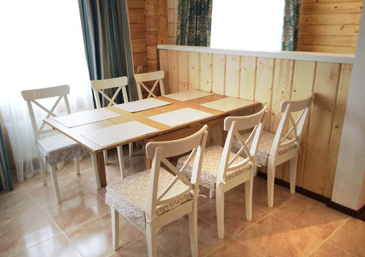 Коттедж 6-местный 4-комнатный (с кухней, №8,9)