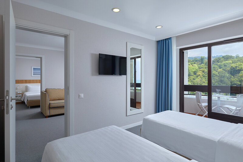 Family suite sea view 4-местный 3-комнатный