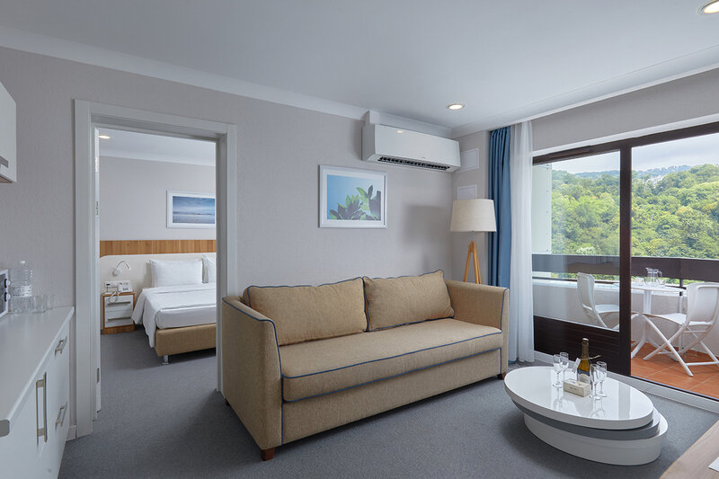 Family suite sea view 4-местный 3-комнатный