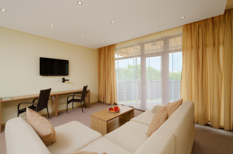 Люкс 2-местный 1-комнатный (с террасой)