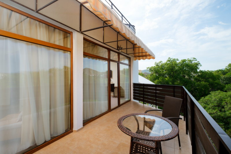 Люкс 2-местный 1-комнатный (с террасой)