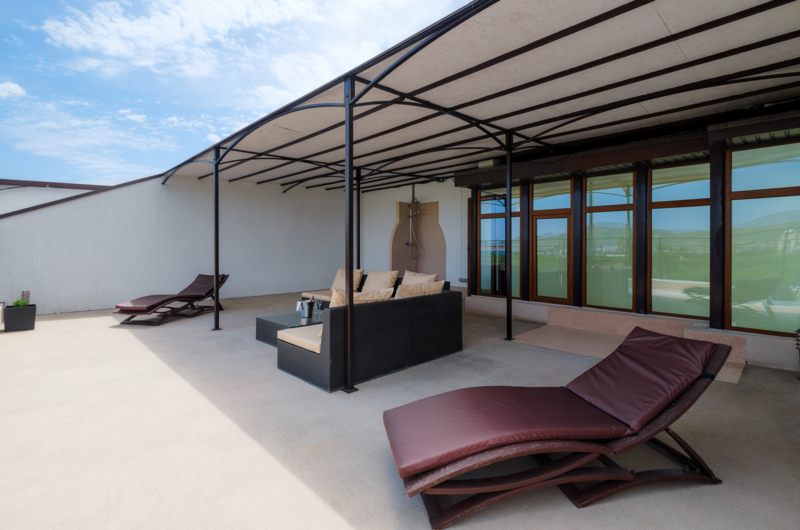 Люкс 2-местный 1-комнатный (с террасой)