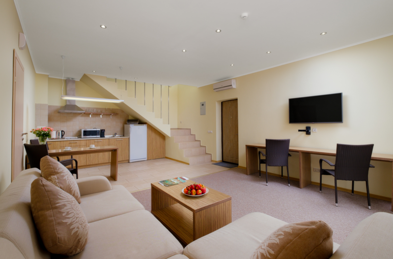 Люкс 2-местный 2-комнатный (с террасой)