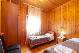 2-мест. коттедж (вид на пальмы), Пансионат Сосновая роща, Пицунда