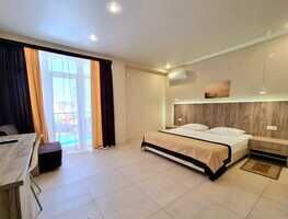 Семейный с балконом, Отель HELIOPARK Aqua Resort, село Сукко