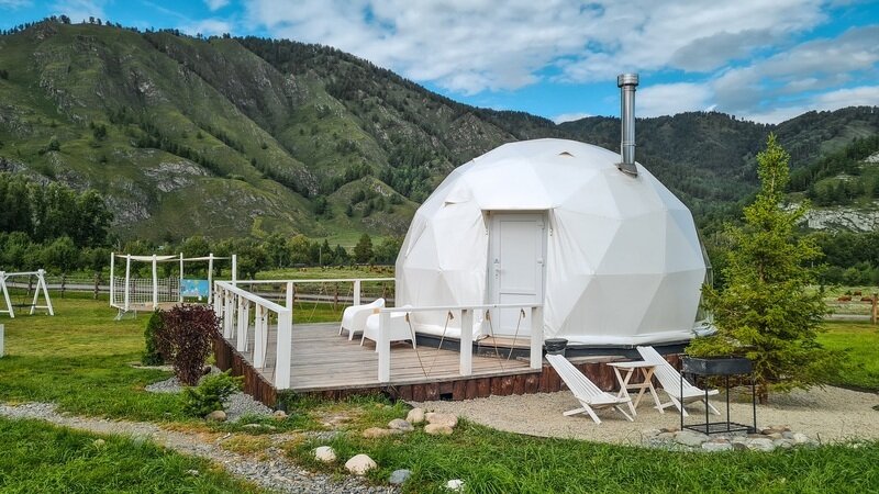 Купольный дом 2-местный