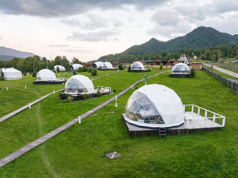 Купольный дом 2-местный