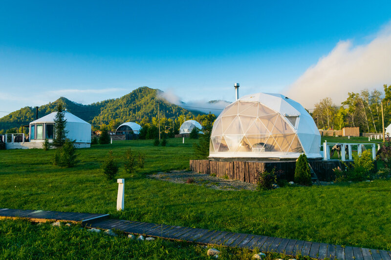 Купольный дом 2-местный