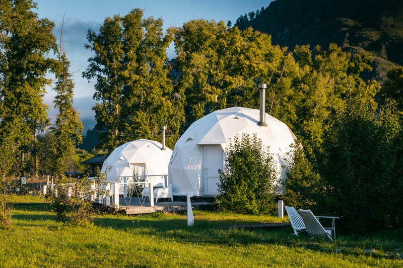 Купольный дом 2-местный