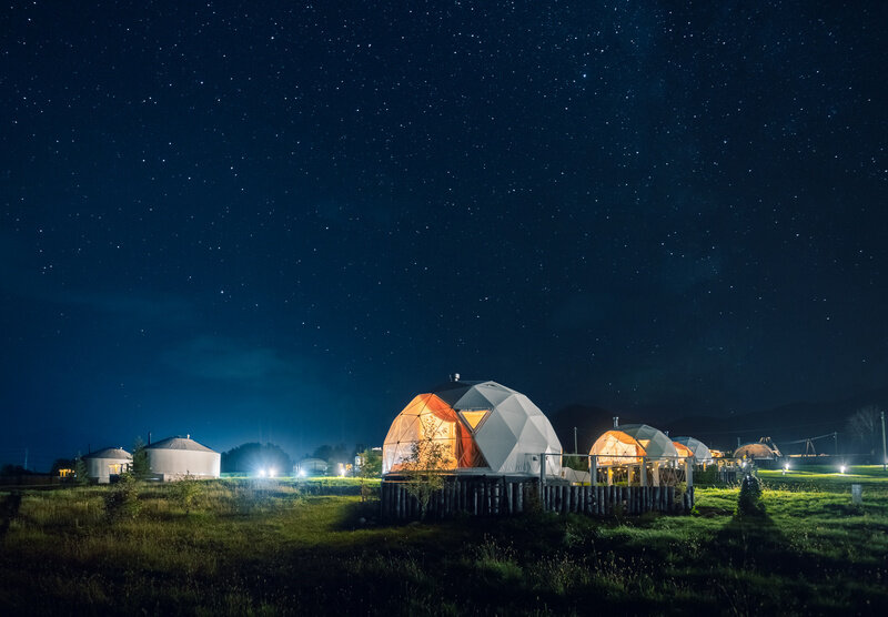 Купольный дом 2-местный