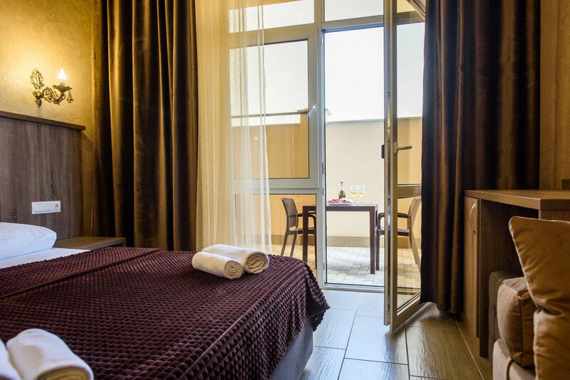 Семейный 3-местный 1-комнатный (1 этаж с патио)