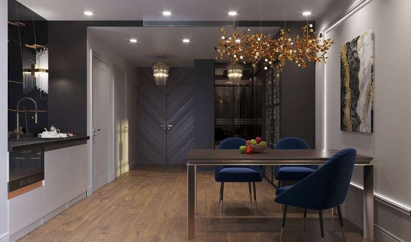 Апартаменты 2-местный 3-комнатный (Америка)