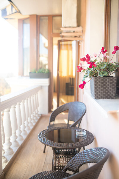 Люкс 2-местный 3-комнатный (с кухней и балконом)