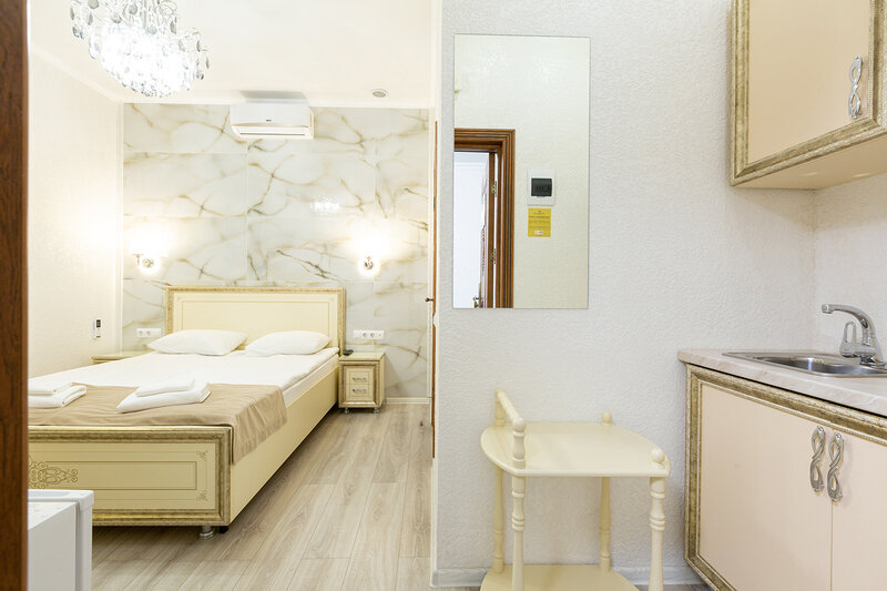 Стандартный 2-местный (без окна, с кухонным уголком)