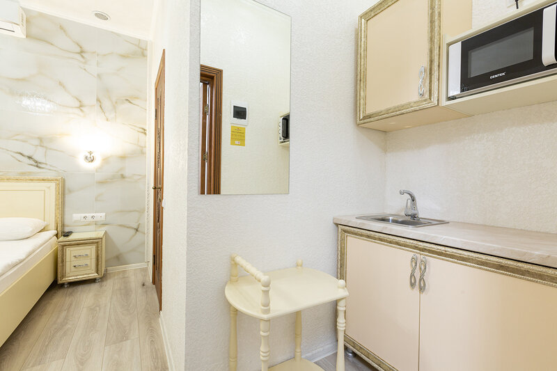 Стандартный 2-местный (без окна, с кухонным уголком)