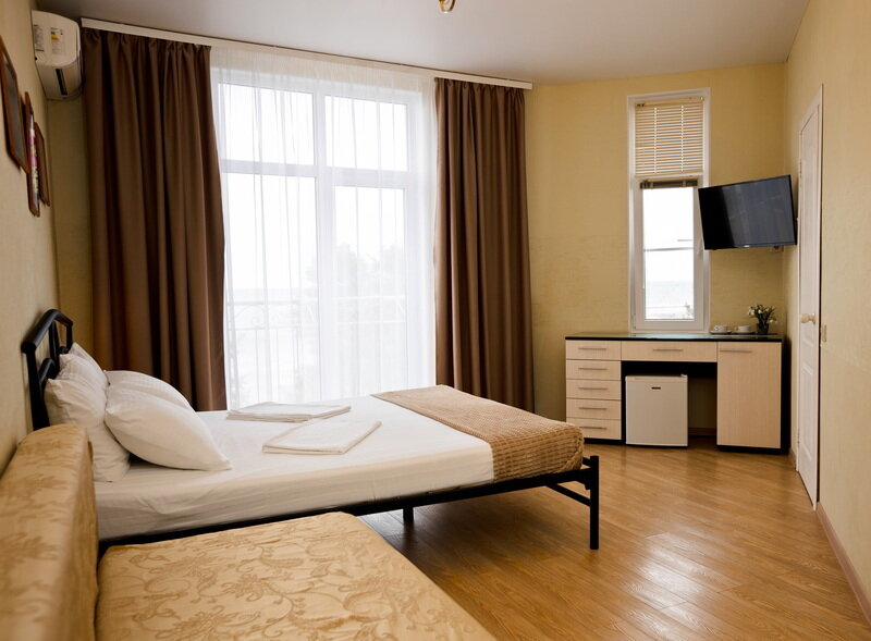 Стандартный 2-местный (боковой вид на море)