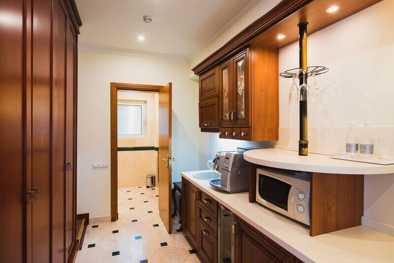 Апартаменты 2-местный 1-комнатный (с джакузи, на 3-м этаже ресторана Море )