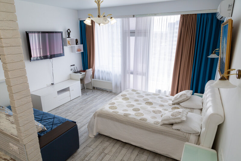 Апартаменты Студио 2-местный (вид на бассейн АкваDeluxe)