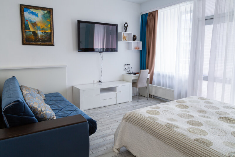 Апартаменты Студио 2-местный (вид на бассейн АкваDeluxe)