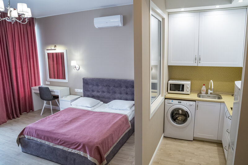 Апартаменты Студио 2-местный (вид на бассейн АкваDeluxe)