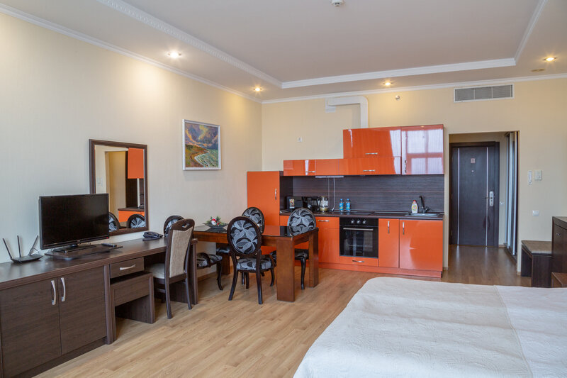 Апартаменты Студио 2-местный 1-комнатный (вид на море Аквамарин)