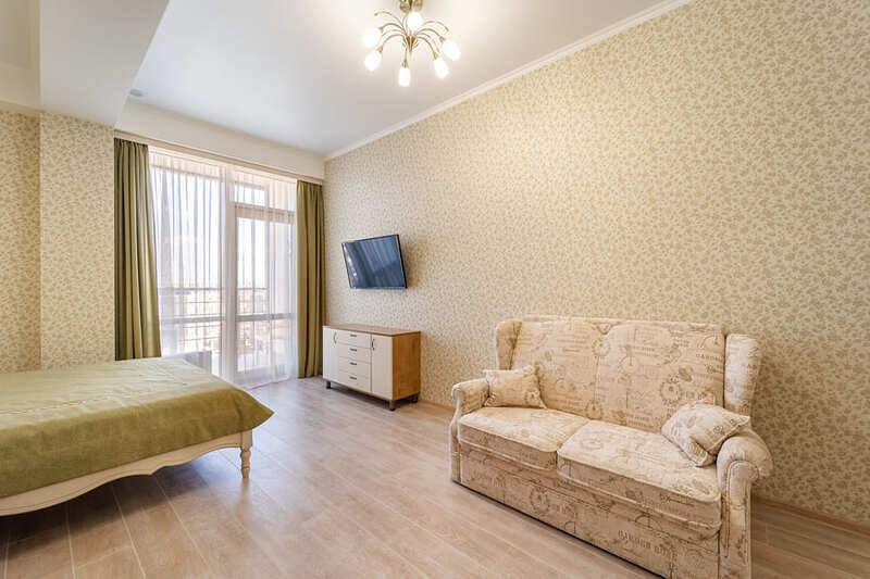 Апартаменты Студио 2-местный 1-комнатный (вид на море АкваDeluxe)