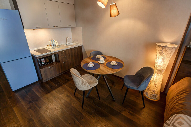 Апартаменты Студио 2-местный 1-комнатный (вид на море АкваDeluxe)