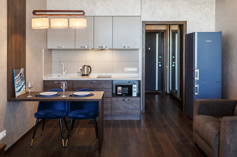 Апартаменты Студио 2-местный 1-комнатный (вид на море АкваDeluxe)