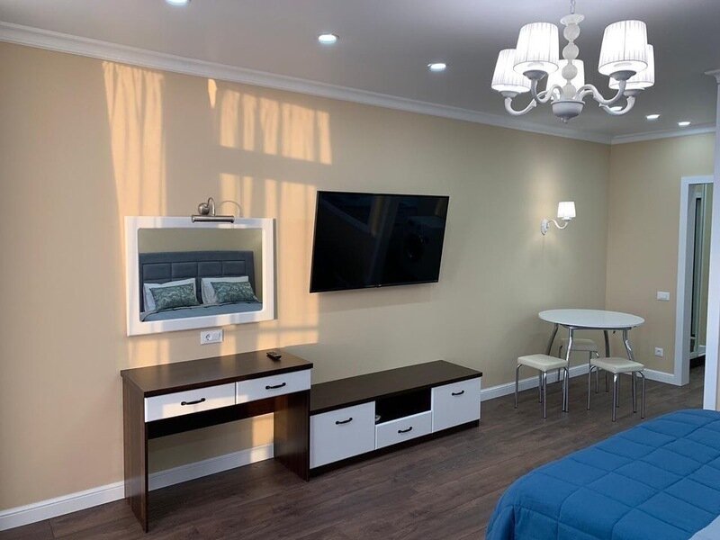 Апартаменты Студио 2-местный 1-комнтаный (1 линия вид на море АкваDeluxe)