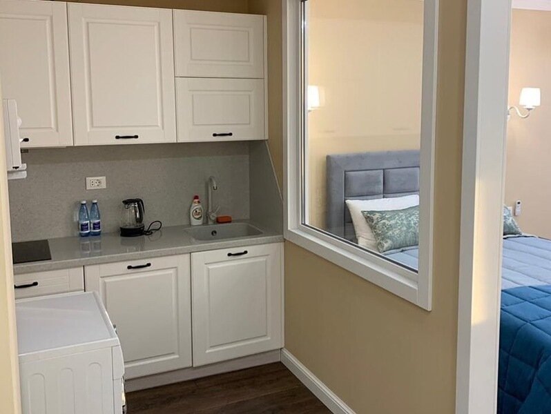 Апартаменты Студио 2-местный 1-комнтаный (1 линия вид на море АкваDeluxe)