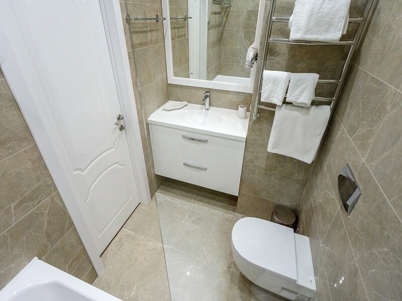 Апартаменты Студио 2-местный 1-комнтаный (1 линия вид на море АкваDeluxe)