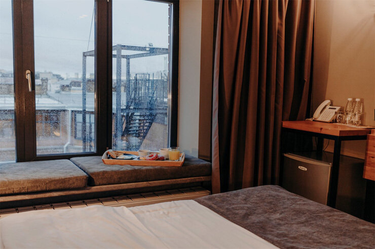 Стандартный 2-местный DBL (вид на крыши)