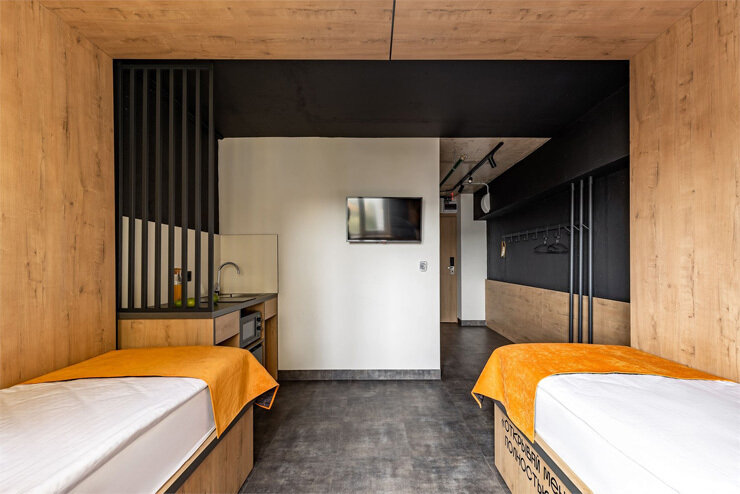 Стандартный 2-местный TWIN (студио)