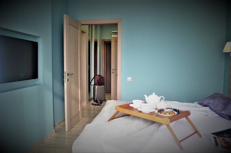 Апартаменты 2-местные (2 спальни, вид на море)