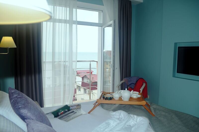 Апартаменты 2-местные (2 спальни, вид на море)