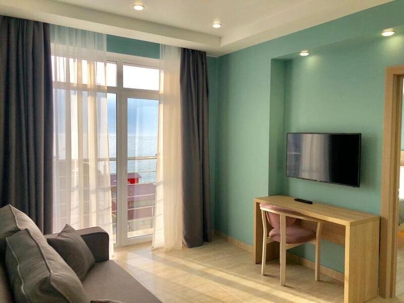 Апартаменты 2-местные (2 спальни, вид на море)