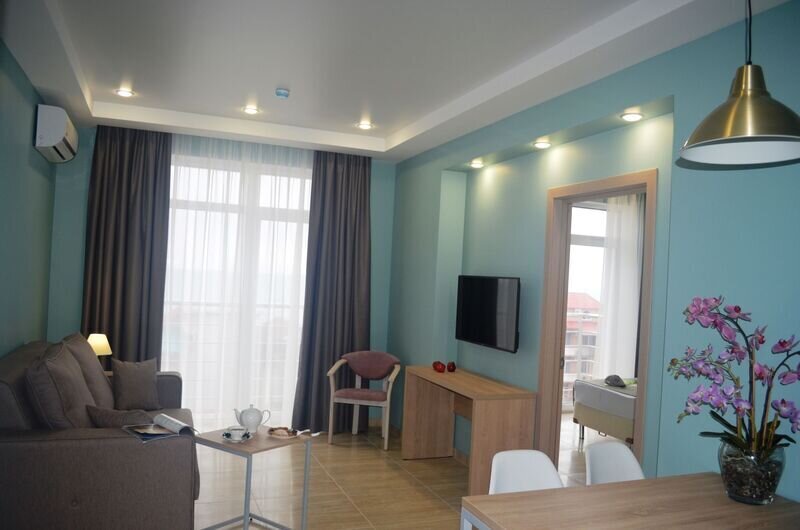 Апартаменты 2-местные (2 спальни, вид на море)